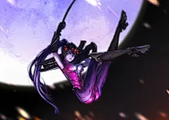 守望先锋 黑百合 同人图 插画 壁纸 | 黑百合 | 半次元-第一中文COS绘画小说社区