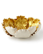 Gilded Tulip Bowl