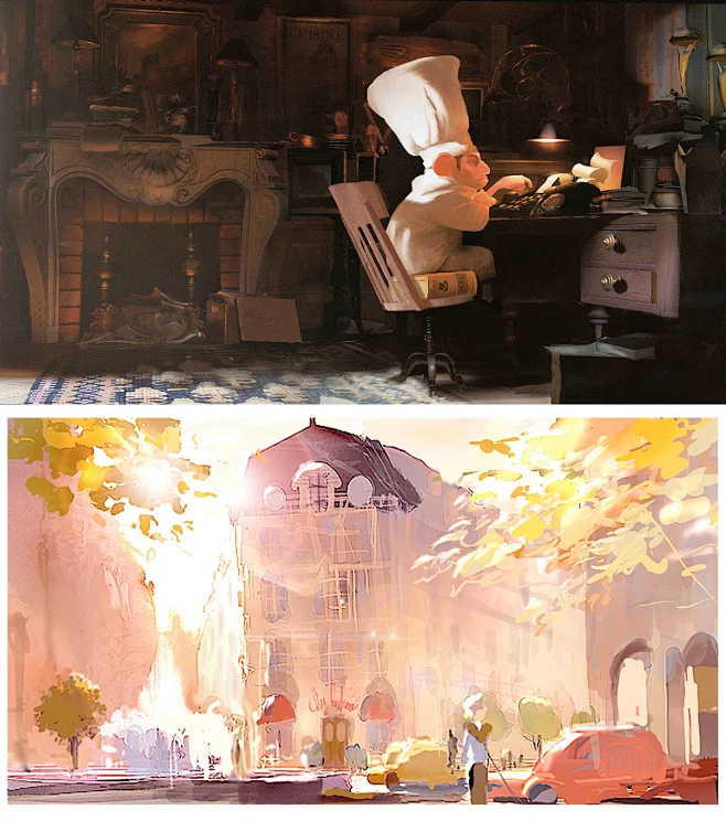 欧美q版室内场景0698.jpg-花瓣网