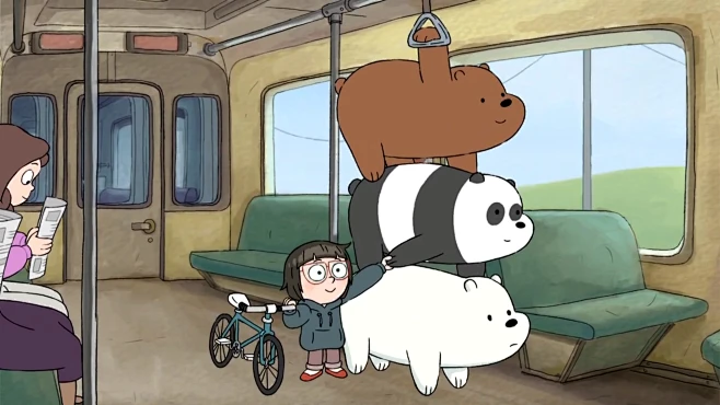 we bare bears咱们裸熊-花瓣网