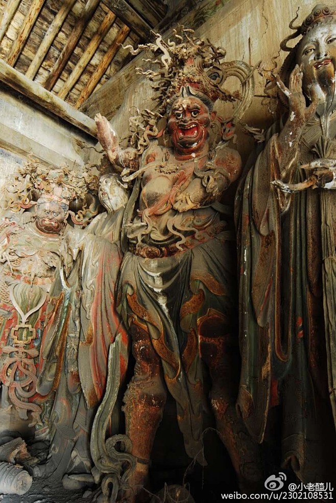 山西古代彩塑欣赏十四晋城铁佛寺明代诸天像这组照片从未公开发表过