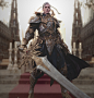 Holy Knight, Kyung Hoon Ahn : 3dmax, v-ray, substance painter , z-brush