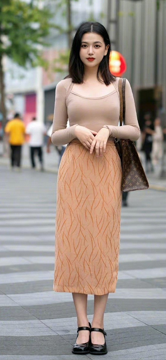 美女街拍