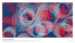 Abstract smooth wave motion illustration
