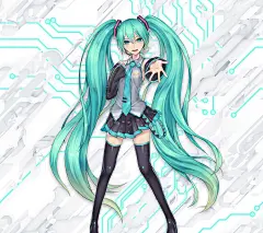 Xperia A初音限定版壁纸下载_eNet游戏先锋图片频道_游戏美女、游戏COSPLAY、游戏图片主题站