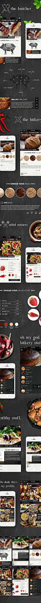 Food Ui Kit (PSD file) : Food Ui KIt