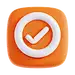 Checkmark 3D Icon-花瓣网