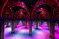 The Joker Funhouse - Thinkwell : This twisted interactive walkthrough experience located in Warner Bros. World Abu Dhabi immerses guests into a funhouse of mind-bending tricks, tests, and surprises, including a hall of mirrors, a shrinking corridor, a lab