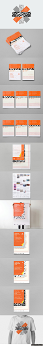 VI品牌设计 橙色元素品牌设计 时尚企业品牌设计企业VI设计 创意企业卡片传单设计 创意图像设计