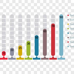 多彩排行榜模板PPT元素PNG图片 来自 PNG搜索网 pngss.com 免费免扣png素材下载！-花瓣网