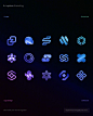 分享 9 组好看的渐变色 LOGO 灵感 

#优设灵感频道# ​​​​