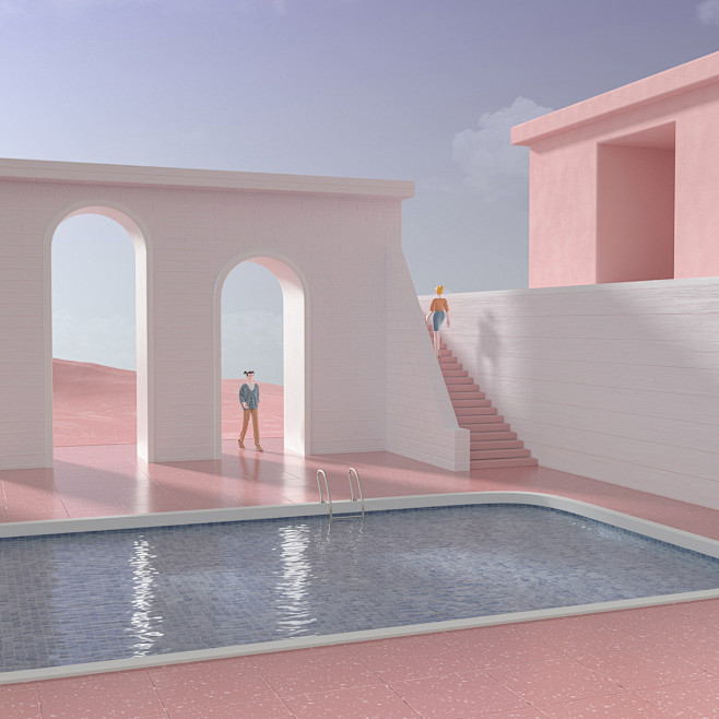 四季变换 | C4D插图集