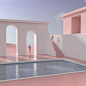四季变换 | C4D插图集