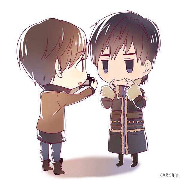 16:24:53#盗墓笔记##瓶邪#素材-q版人物小强是真强该采集也在以下画板