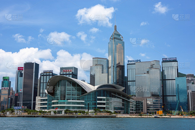 都市风景,湾仔,维多利亚港,维多利亚港湾,水平画幅,建筑结构,无人,海港,户外,云景