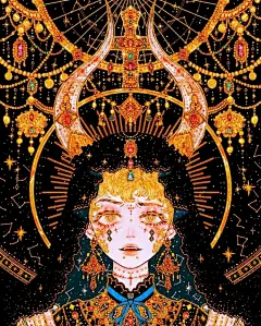 细节超棒的唯美人物插画~  作者：韩国插画师 gilyun2853 
ins:gilyun2853 ​ （转）via @ins插画 ​ ​​​​