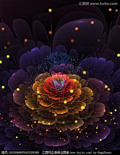 抽象花鲜花花卉花草手绘花浪漫花朵红花粉色花装饰画背景墙花朵紫色花大花梦幻花朵壁纸墙纸唯美花朵@北坤人素材