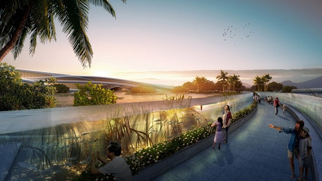 横琴国家湿地公园概念方案设计，珠海 / ...