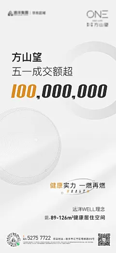 海报 房地产 热销 数字 成交