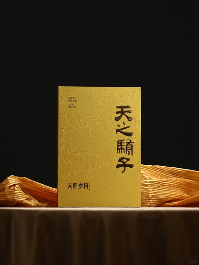 天之骄子，岩茶礼盒型产品氛围感拍摄 - ...