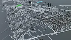 花瓣素材_3D未来城市建筑_185241060