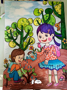 手绘& 儿童画作品集-花瓣网|陪你做生活的设计师 | [转] 儿童科幻画