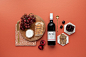 Toi Toi Wines - Revised Edition : Toi Toi Wines images are inspired by nature and feature natural textures, tones and materials. We created images that show the wine in situ along with a selection of flavour profile flat lays. We used NZ native plants to 