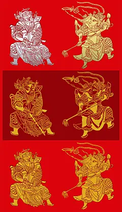 中华传统民俗年画门神④尉迟和薛仁贵图为压缩的JPEG*原创作品，转载注明出处，版权有归属，禁止演绎，禁止商业使用！