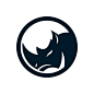犀牛标志logo矢量图设计素材