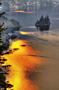 Phantom Ship Island - Crater Lake National Park, Oregon