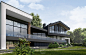 Modern country house near Chernivtsi