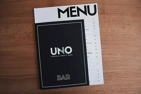 UNO意大利美食酒吧品牌形象设计