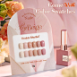 Amazon.com: Double Rhythm 6 Pcs 15 ML Gel Polish Set Same Color Same Bottle Soak Off Gel Polish Kit Nail Art Manicure Salon DIY at Home for Women (Glitter Burgundy Dark Cherry Red Maroon-T6-7) : Beauty & Personal Care