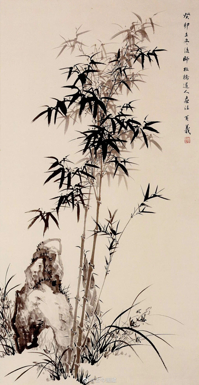 黄羲国画作品