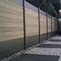wood plastic composite fence panels - Google Search