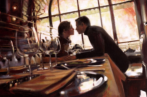 【油画】英国Rob Hefferan《向...