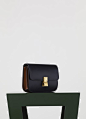 Medium Classic Bag in Bicolour Box Calfskin - Fall / Winter Collection 2015 | CÉLINE: