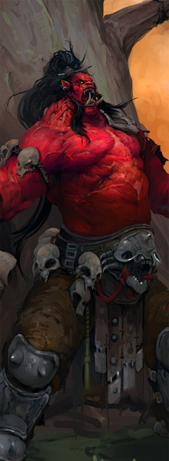 美妆造型师～瑞瑞采集到魔幻插画