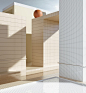 3D Architectural Spaces by Digital Artist Alexis Christodoulou | Trendland : Imagine yourself in a dreamy world consisting of modernist architectures, colors and materials. Every detail looks too perfect that you wish it existed in the real world. Cape To
