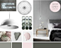 Home sweet home: Mood for bedroom make over. Option 3: Grey with White and a little bit of soft Pink.