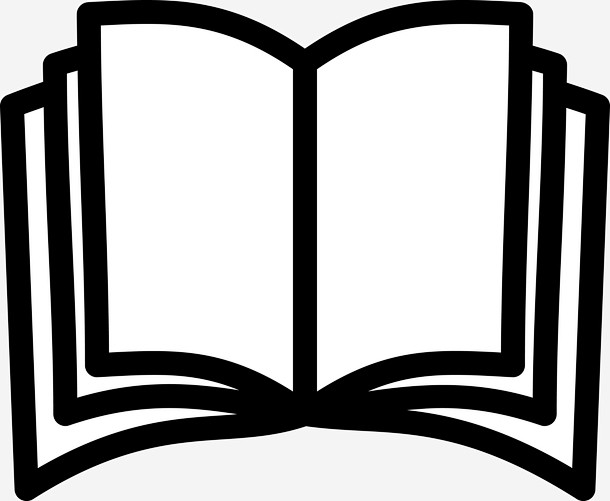 矢量翻开的书籍图ICON图标88ICON