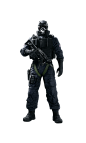 Mute : Mark R. "Mute" Chandar is a Defending Operator featured in Tom Clancy's Rainbow Six Siege. A Medium Armored Operator, Mute is equipped with four GC90 "Moni" Signal Disruptors, which jam communications for remotely detonated gadg