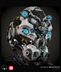 Sci-Fi Helmet - Real Time Version - by Jonathan BENAINOUS, Jonathan BENAINOUS : To watch my helmet in HD in the Marmoset Viewer, click on the following link :

http://jonathan-benainous.blogspot.fr/

The goal of this project was to study in detail the ent