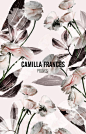{ digital floral print } Camilla Frances Prints: 