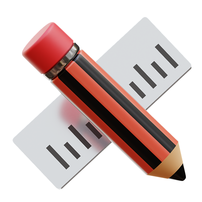 Pencil and Ruler