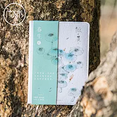 JUNO A6轻量化手绘手账微辰通用日式简约可换内芯计划笔记本子