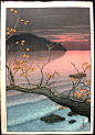 Hasui, Kawase, "Nenokuchi, Towada Lake", 1933: 