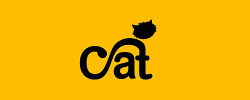 猫元素logo设计
