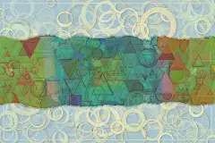 空白抽象图案背景的名称，标题或标题。形状，壁纸，背景，数码&创意。