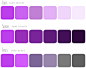 How to Create Color Palettes / tints, shades, and tones